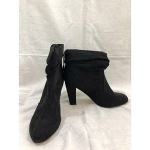 Thalia Sodi Women's Boots Booties Black Suede 7.5